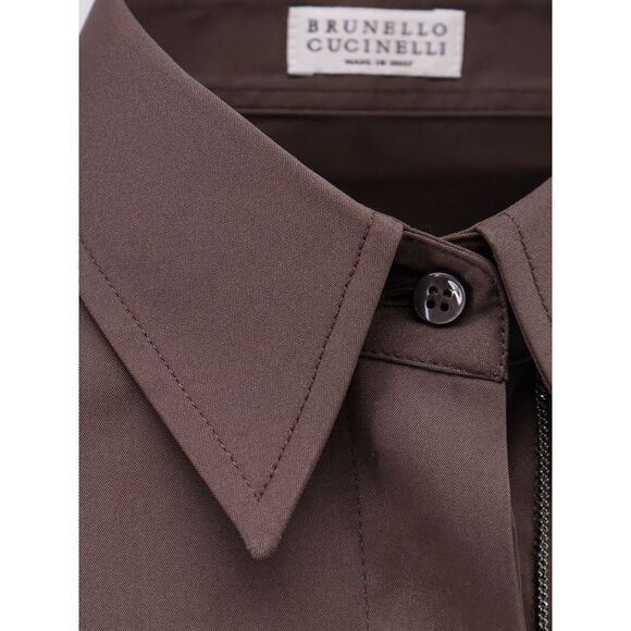 Brunello Cucinelli Women Cotton Blend Shirt - Picture 3 of 3